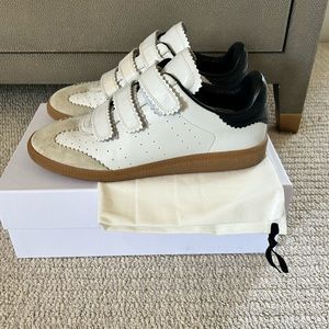 Isabella Marant Beth leather sneakers 38